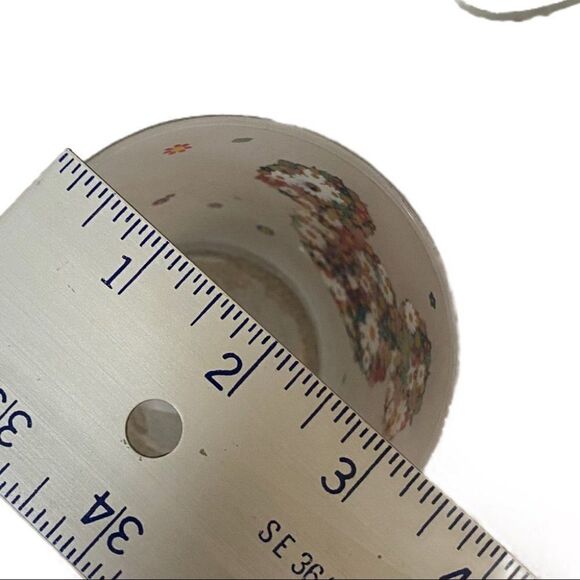 Disney‎ Mickey Mouse Floral Glass Cup Minnie World - Picture 4 of 8